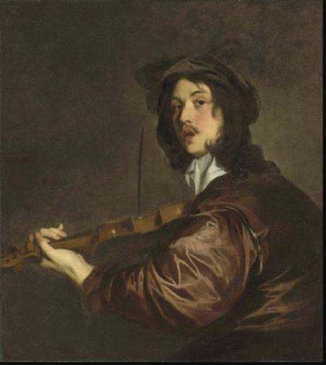 LELY Peter  - A Man Playing the Violin