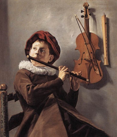 LEYSTER Judith - The Young Flute Player