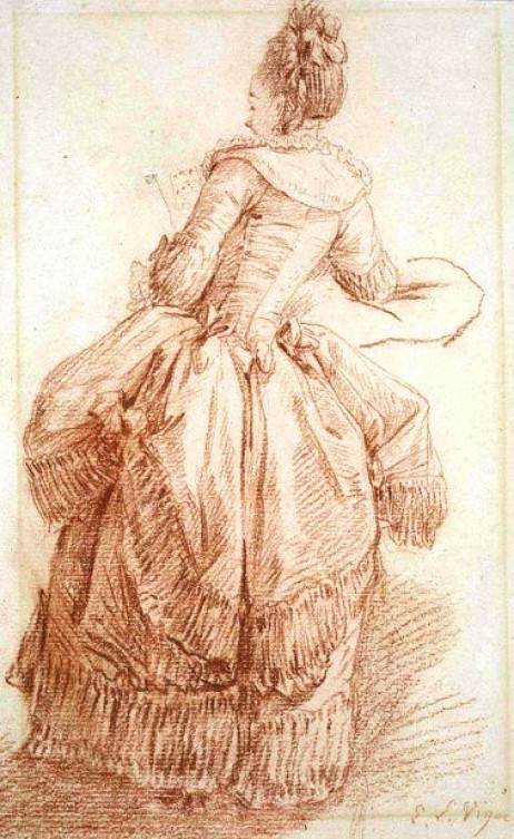 VIGEE LE BRUN Élisabeth Louise - Chanteuse de dos