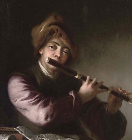 ANONYMOUS - Flute player 