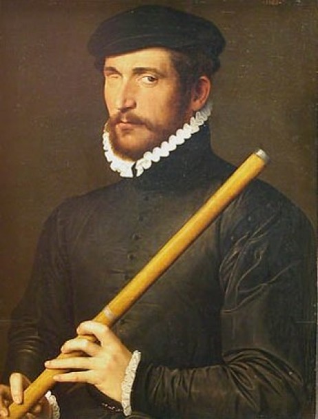 ANONYMOUS - Le flûtiste borgne - 1566