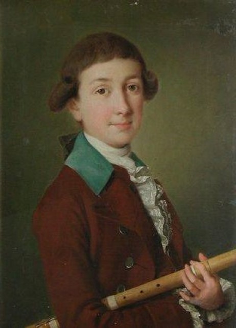 CHRISTINEK Carl-Ludwig - Young flute player 