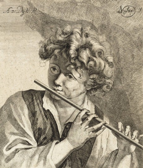 SIX Jan - Flute player