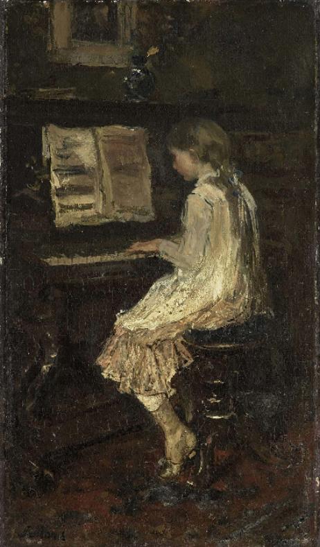 MARIS Jacob - Girl at the piano