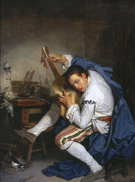 GREUZE Jean-Baptiste - The Guitarist 