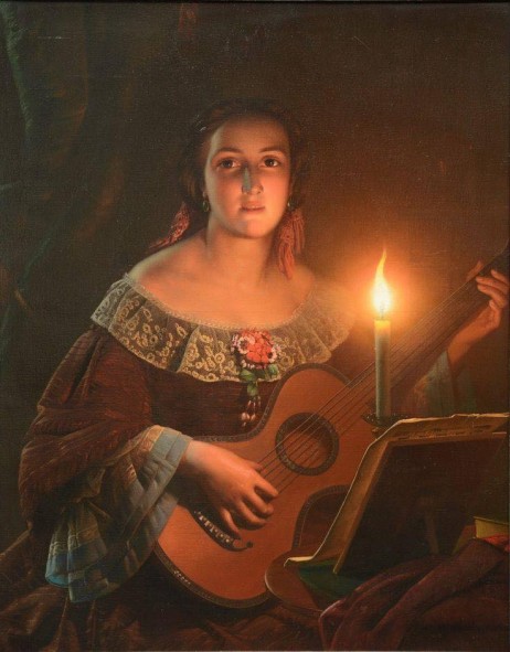 SCHENDEL Petrus van  - Guitar player