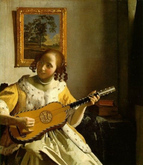 VERMEER Johannes - The guitar player