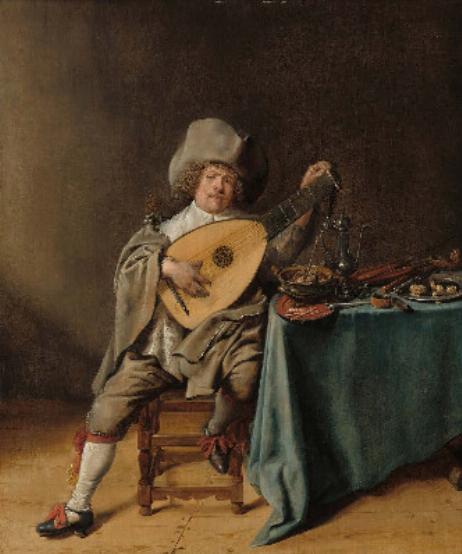 MOLENAER Jan Miense - Self-Portrait as a Lute Player 