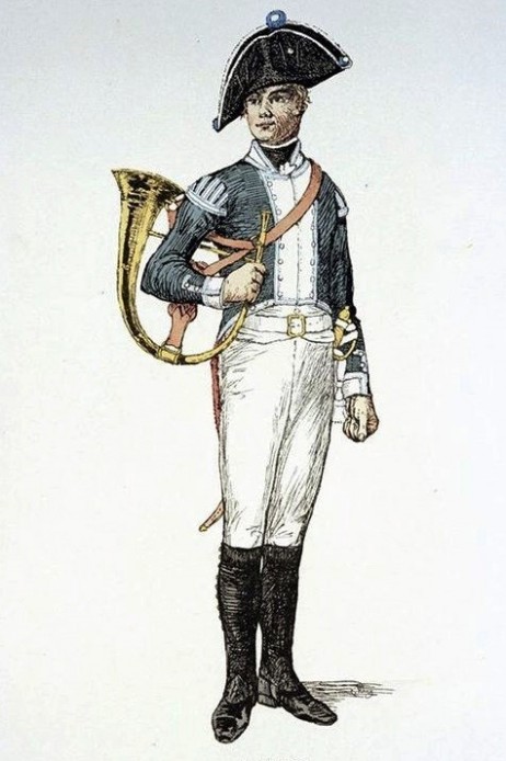 ANONYMOUS - Hornist, Königl. Preuss Infanterie-Regiment von Puttkamer 