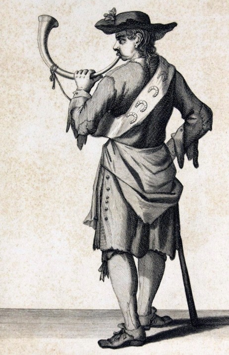 ANONYMOUS - Man playing a simple horn