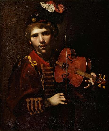 PAULINO Pietro - Young Man Playing Violin
