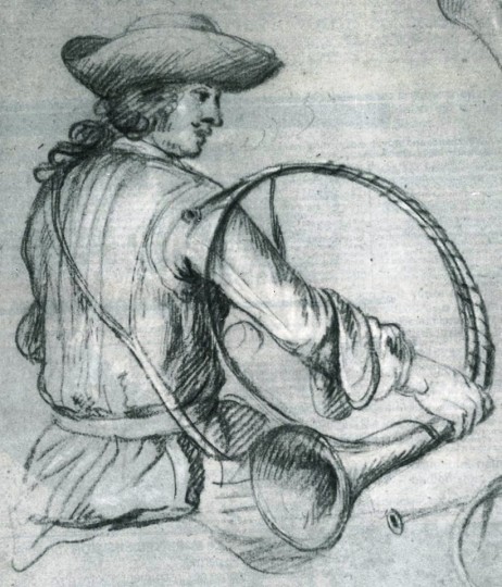 MEULEN Adam-François van der  - A Horn Player