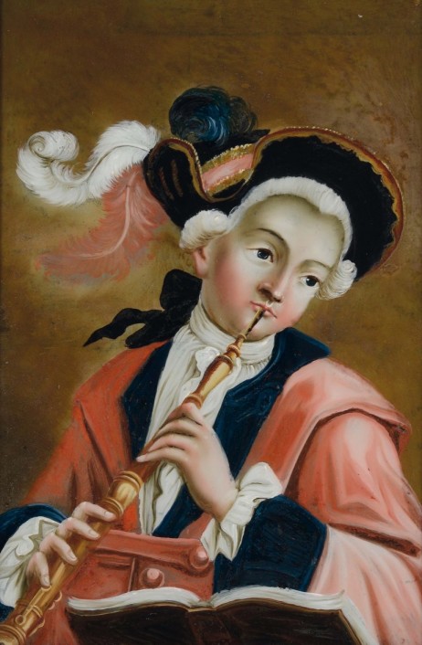 ANONYMOUS - Itilian oboe player