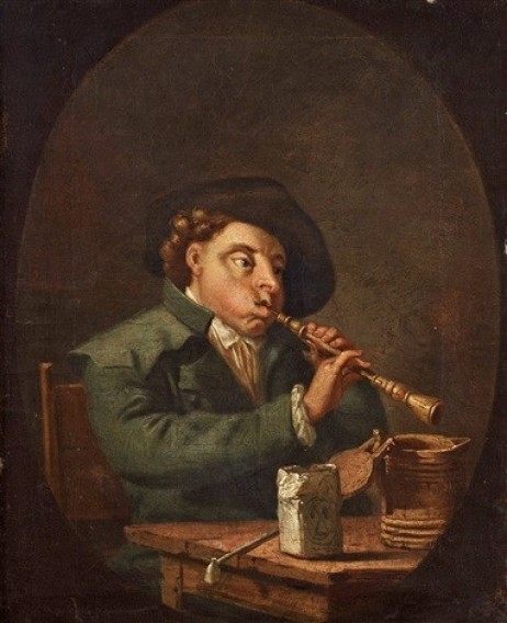 HILLERSTROEM Pehr - An oboe player