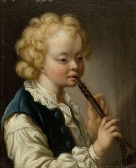 HILLERSTROEM Pehr - Oboe spielender Knabe