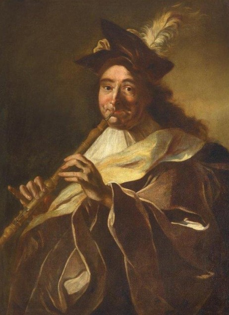 HONTHORST Gerrit Van - Oboe player