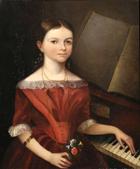 ANONYMOUS - Girl at the piano 