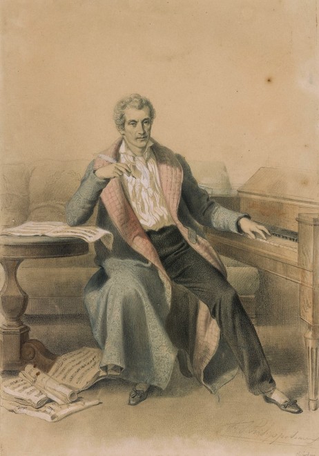 ANONYMOUS - Portrait de Luigi Cherubini (1760-1814)