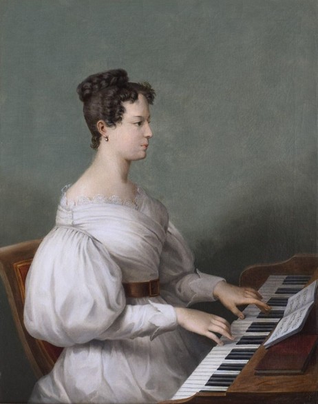 ANONYMOUS - Woman at the piano