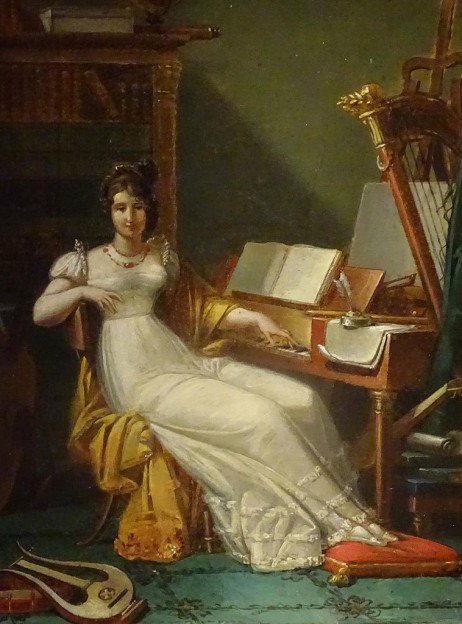 GIROD DE VIENNEY DE TREMONT Louis Philippe Joseph  - Portrait présumé d'Hélène de Montgeroult (1764-1836)