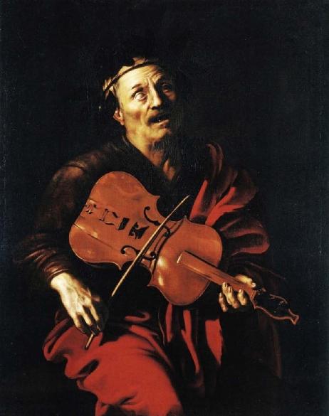 REGNIER Nicolas - Blind Homer Playing the Violin