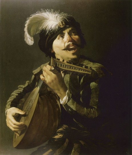 BRUGGHEN Hendrick ter - Singing lute player