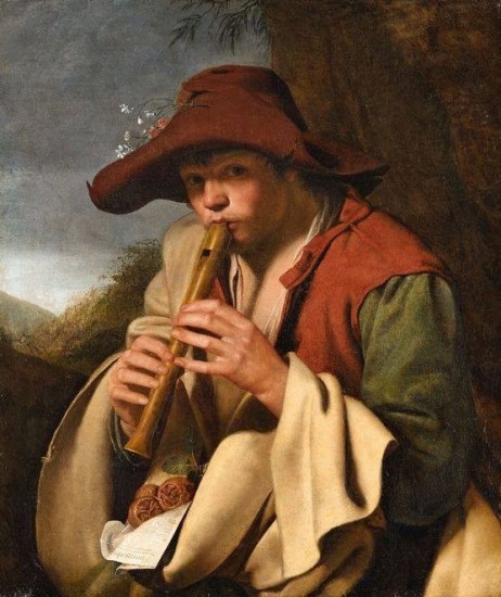 ANONYMOUS - Young flutist