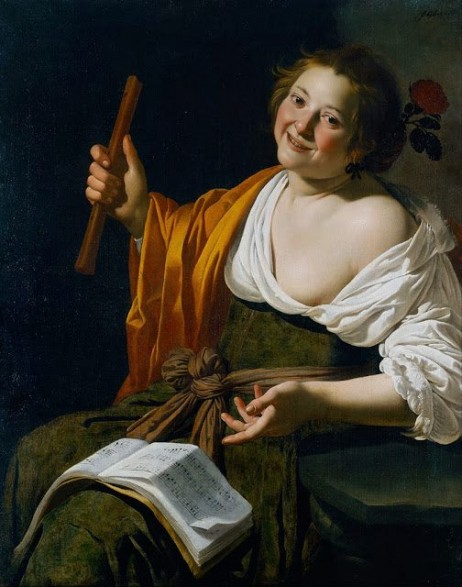 BIJLERT Jan Harmensz van - Girl with a flute