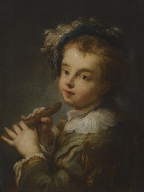 MAGGIOTTO Domenico  - A young boy playing a flute