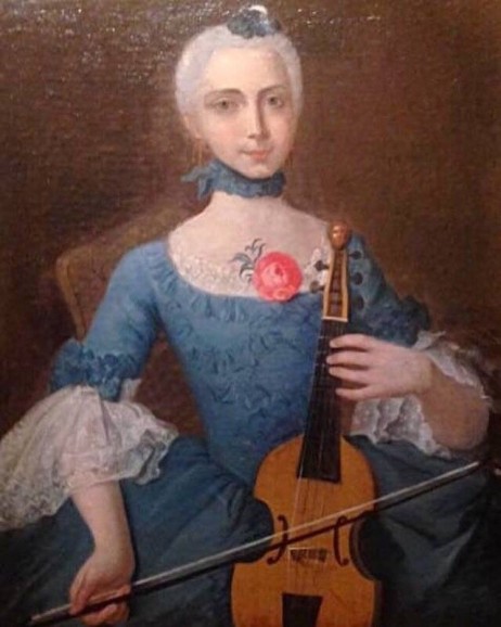 ANONYMOUS - Dame jouant de la viole
