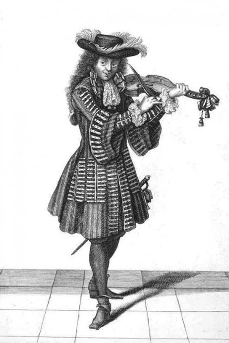 ARNOULT Nicolas  - Joueur de Violin de chez le Roi