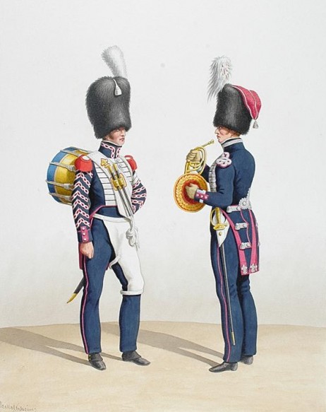 BELLANGE Hippolyte - Garde Royale, 5e Régiment d'Infanterie, Tambour de Fusiliers 