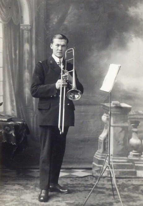 ANONYMOUS - Unidentified trombone player 