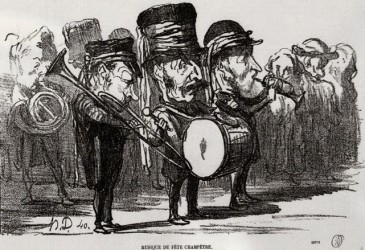 DAUMIER Honoré - Musique de Fête champêtre