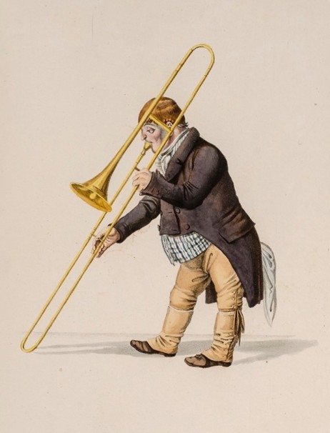 HESS Hieronymus  -  Joueur de trombone 