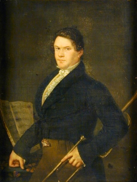 RIESENER Henri-François - Un tromboniste