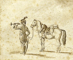 ANONYMOUS - Trumpet and horse