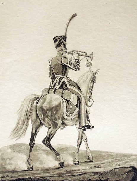 KIEL Leon Charles von  - Trompette de Chasseurs à Cheval 