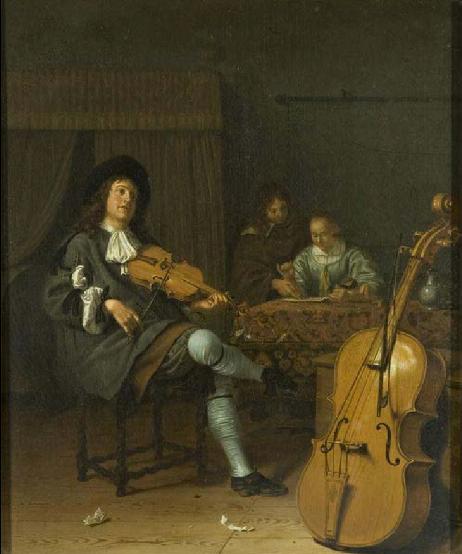 VAN SLINGELANDT Pieter Cornelisz - Musicians