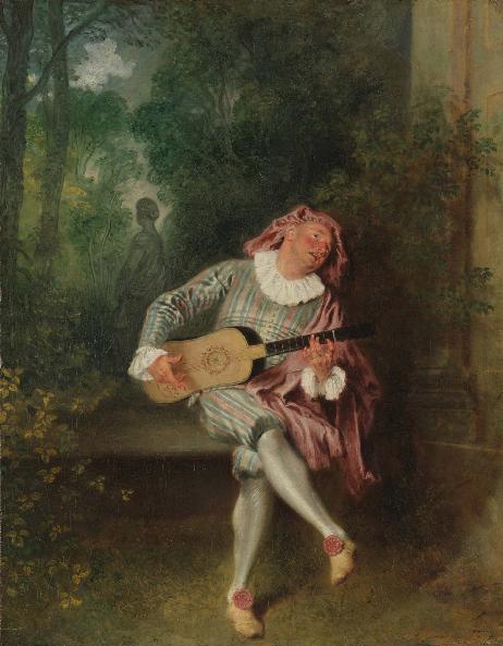 WATTEAU Jean Antoine - Mezzetin