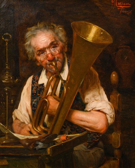 MASSANI Pompeo - The tuba player (2)
