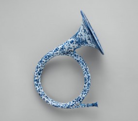 ANONYMOUS - Ceramic Horn by unidentified french maker