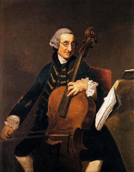 ZOFFANY Johann - Portrait of Giacomo Cervetto