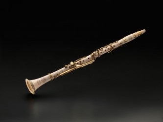 SAX Charles-Joseph - Ivory and gold clarinet in Bb