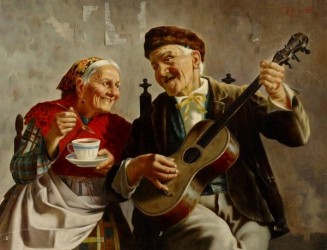 ZERMATI Jules - Old couple