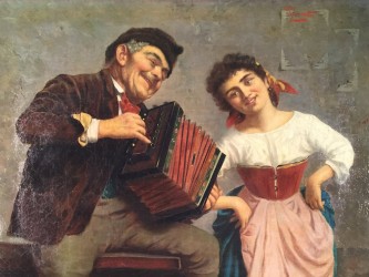 ZERMATI Jules - The accordion player