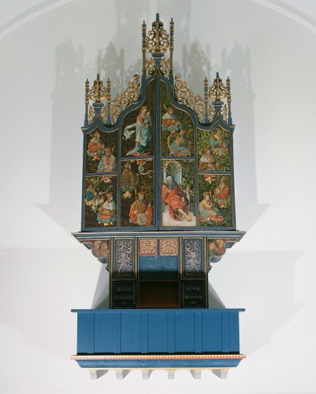EMEDENSIS Johannis - Organ from the Dutch Reformed Church at Scheemda with depiction of Jesse Tree