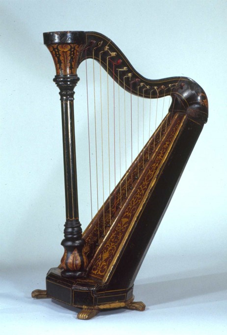 ANONYMOUS - Portable Harp by unidentified english maker