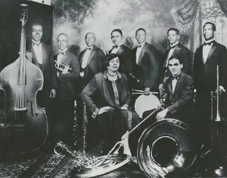 ARMSTEAD-JOHSON Helen - ANDERSON Hallie (1885-1927) and her orchestra in New York City