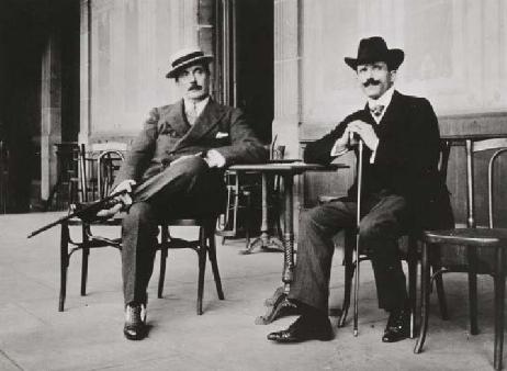 ANONYMOUS - PUCCINI Giacomo (1858-1924) with TOSCANINI Arturo (1867-1957)  